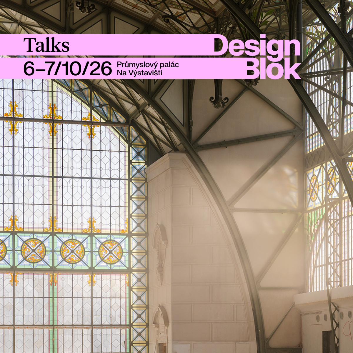 Konference DesignBlok Talks vstupuje do druhého ročníku a&nbsp;rozšiřuje program na dva dny. Do Průmyslového paláce přiveze světové osobnosti designu a&nbsp;architektury