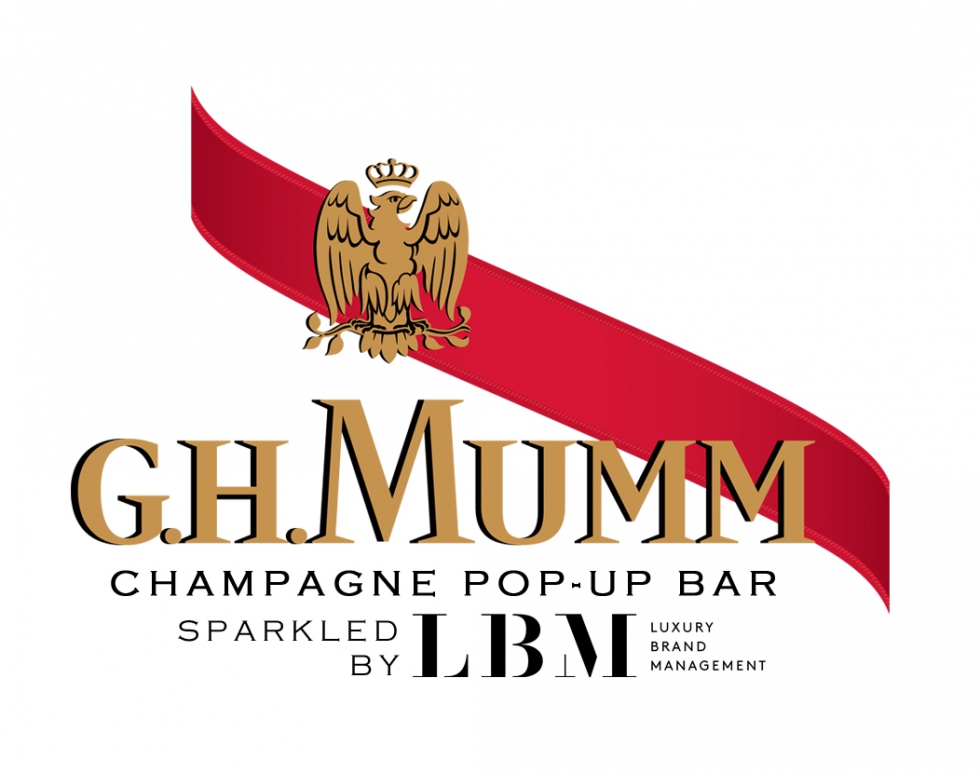 MUMM CHAMPAGNE POPUP BAR SPARKLED BY LBM